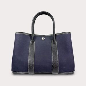 Hermès Toile & Leather Garden Party Tote 30 TPM